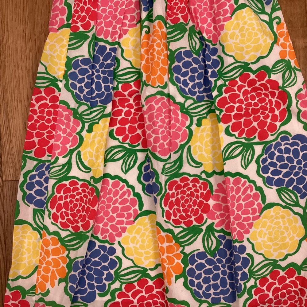 Lilly Pulitzer Dress Minnie Zinny Strapless Dress Pool Coverup - Picture 4 of 9
